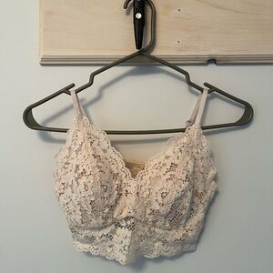 Lace Bralette in Cream